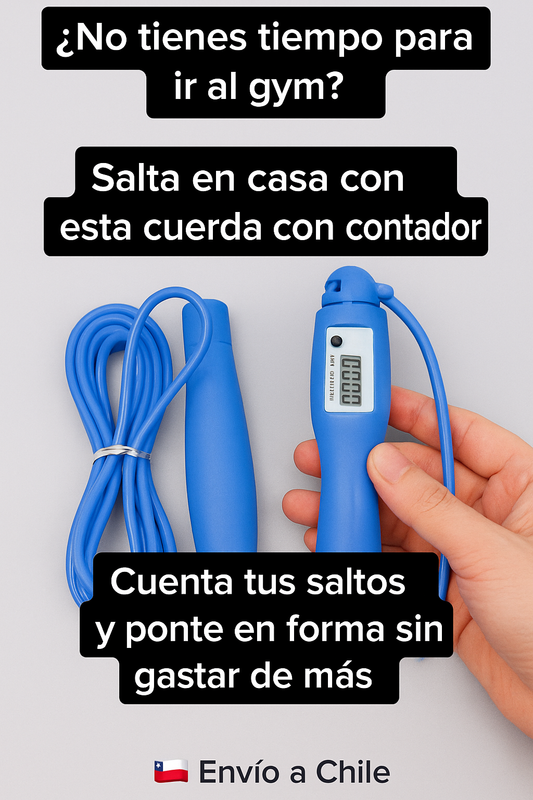 ⭐ Cuerda Para Saltar Con Contador digital
